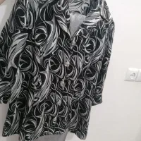 کت آستین سه رب با شلوار راسته