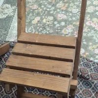صندلی تاشو چوبی ۳عدد