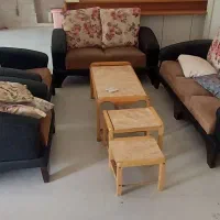 مبل ۷ نفره با عسلی