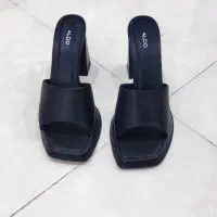 کفش چرم پاشنه بلند  مجلسی سایز ۳۹