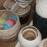 گلدان در اندازه های مختلف