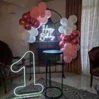 بادکنک آرایی آماده برای نصب