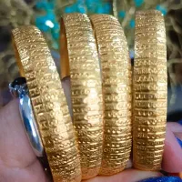 چهار عدد النگو نقره سایز سه  گرمی 550