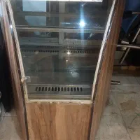 یخچال وفر گردان کوچک ویترینی
