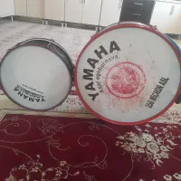 طبل بزرگ وکوچک کارکرده دوعدد
