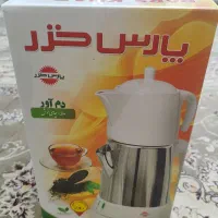 چای ساز پارس خزر با قوری چینی