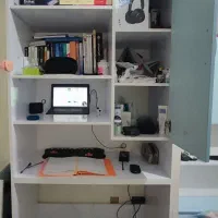 میز تحریر و کتابخانه ساخت بلج