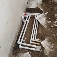 تاسیسات لوله کشی تشخیص ترکیدگی رفع نم چکه نصب شیرآ