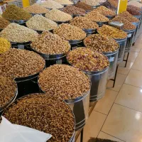 سطل خشکبار قفسه آجیل عطاری سوپر