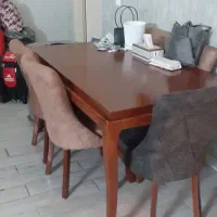 میزناهارخوری ۶ نفره بدون صندلی ها