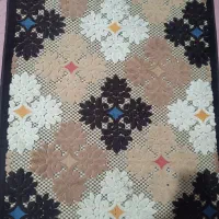 گلیم فرش گل برجسته
