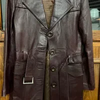 پالتو چرم طبیعی سایز ۳۸