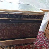 گاز سینجر و آبگرمکن ایستاده قدیمی