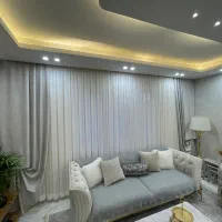 پرده حریر ساده