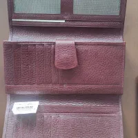 کیف پول زنانه نوین چرم