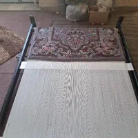 قالی با دار قالی