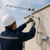 نصب و تنظیم انواع انتن ثابت گردان مرکزی و گیرنده