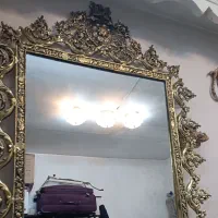 آینه شمعدان در حد نو برای برای عروس دوماد های عزیز