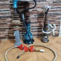 تعدا دوعدد قلیون بزرگ کوچیک