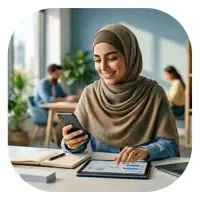 کار در منزل با گوشی در شرکت دانش بنیان
