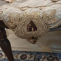 رومیزی،رو عسلی هندی دست دوز