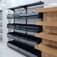 قفسه فروشگاهی طرح ترک رشت