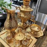سماور برقی برنجی اصل زنجان