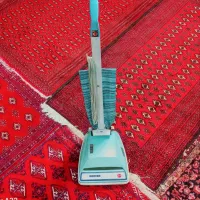 جارو برقی هوور موزه ای درحدنو آمریکایی آنتیک قدیمی
