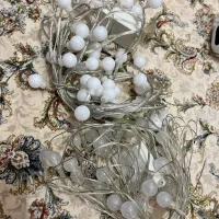 دو طرح ریسه با چند حالت نور آفتابی