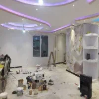 نقاشی ساختمان و لکه گیری