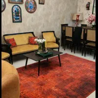 یک جفت فرش لاکی محتشم در حد نو