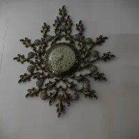 ساعت دیواری برنزی