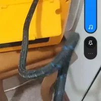 دستگاه اصلی پمپ باد باطری شارژ درجه باد و چراغ  ق