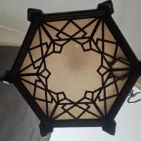 لوستر چوبی آنتیک