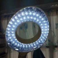 رینگ لایت ذره بین دار