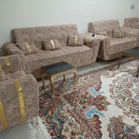 مبل ۷ نفره کارکرده،