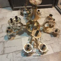 لوستر برنزی.برنجی