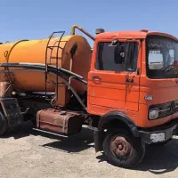 خاور بنز 808 کارت تانک تخلیه چاه تانک آب