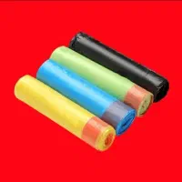 پلاستیک زباله بندار دار ۶۵در۸۰