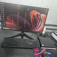 کامپیوتر کامل کیس hp مانیتور samsung