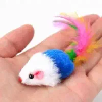 اسباب‌بازی موشی پردار گربه