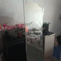 اینه قدی چوبی پشت کار قاپش امدی اف