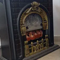 بخاری نو فقط شیشش شکسته