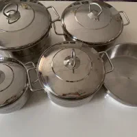 سرویس قابلمه تمام استیل