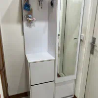 جا کفشی با آینه قدی