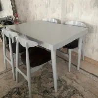 میز ناهار خوری کلا چوب گردو