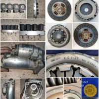 صفحه کلاچ جلوبندی ریل گاز فنر لول استارت لنت ترمز