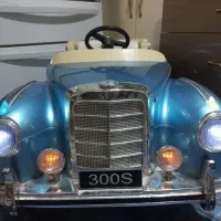 ماشین شارژی BENZ لاستیک اسفنجی سایزبزرگ باطری نو