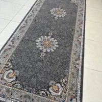کناره فرش ماشینی ۱۲۰در۳ متری قطعه کامل طوسی