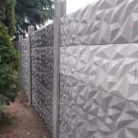 دیوار پیش‌ساخته دور باغ ویلا